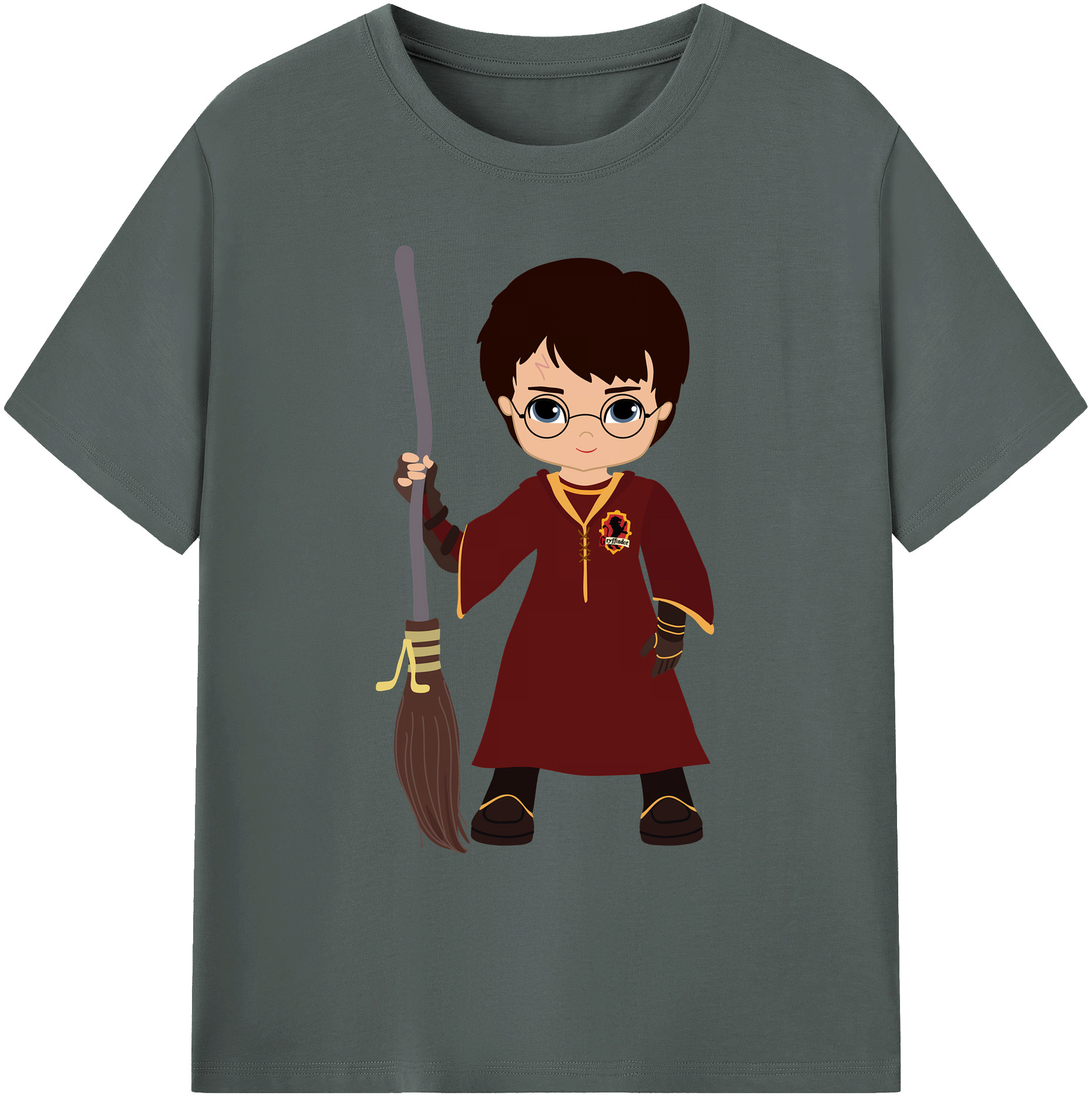 （画像用） Harry Potter ハリー・ポッターシリーズ 綿100％ メンズ半袖Tシャツ｜肌触りやわらか＆通気性